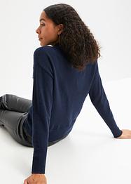 Genser med perleapplikasjon, BODYFLIRT