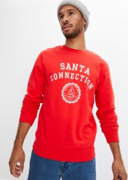Sweatshirt med julemotiv og økologisk bomull, RAINBOW