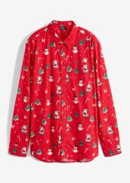 Langermet skjorte med julemotiv, bpc bonprix collection