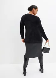 Off Shoulder-genser med julemotiv, bonprix