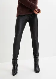 Leggings i imitert skinn, bonprix