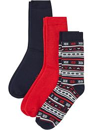 Termosokker (3-pack) med økologisk bomull, bpc bonprix collection