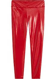 Leggings av glanset skinnimitasjon, RAINBOW