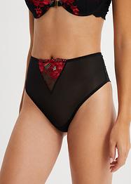 Maxi-stringtruse med elegant broderi, BODYFLIRT