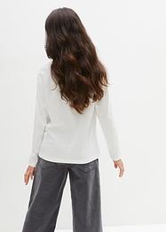Langermet shirt med paljetter til barn, bpc bonprix collection