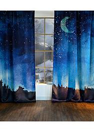 Lystette gardiner med måne (2-pack), bpc living bonprix collection