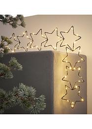 LED-dekorasjon med stjerner, til dør, bpc living bonprix collection