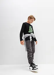 Varmende, Regular Fit pull on-bukse med jerseyfôr, bonprix