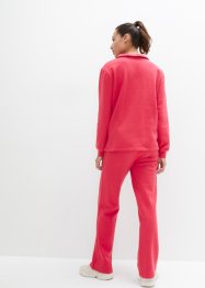 Joggedress med sweatshirt og vid sweatbukse (2-delt), bpc bonprix collection
