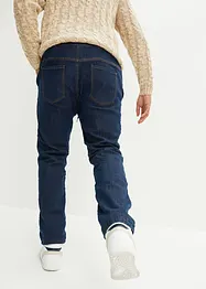 Regular Fit slip on-termojeans, Straight, bonprix