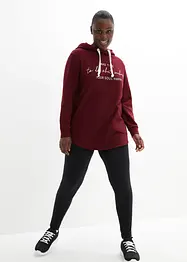 Joggedress med lang sweatshirt og leggings (2-delt), bonprix