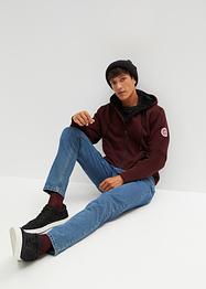 Strikket fleecejakke med teddyfôr, bpc bonprix collection
