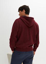 Sweatjakke med hette og Teddyfôr, bpc bonprix collection