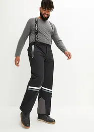 Regular Fit funksjons-termobukse med snefang, Straight, bonprix