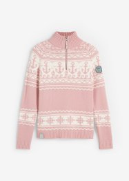 Maritim genser med koftemønster, bpc bonprix collection