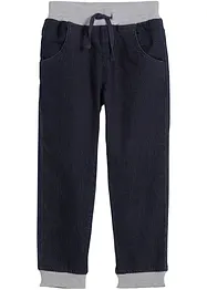 Termobukse med jerseyfôr, Mid Waist, bonprix