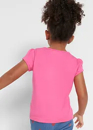 T-skjorte i økologisk bomull (2-pack), bonprix