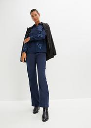 Bluse med paljetter, med bærekraftig viskose, BODYFLIRT