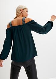 Topp med strass-applikasjon, BODYFLIRT