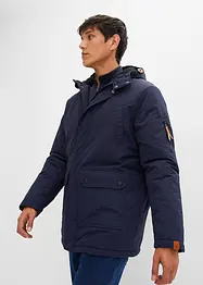 Parkas med hette og fleecefôr, bpc bonprix collection