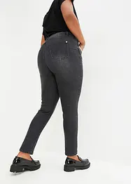 Stretchjeans med smykkedetalj, bonprix