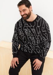 Sweatshirt av økologisk bomull, Loose Fit, RAINBOW