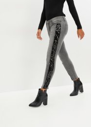 Skinny jeans med paljetter, BODYFLIRT