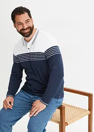 Langermet poloshirt, bonprix