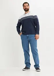 Langermet poloshirt, bonprix