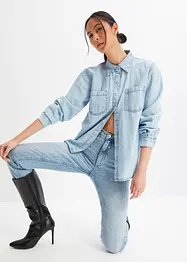 Jeansskjorte, Oversized, bonprix