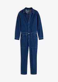 Straight jeans-jumpsuit, cropped, John Baner JEANSWEAR