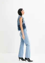 Wide Leg-jeans High Waist, Stretch, bonprix