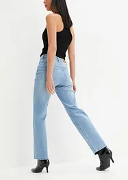 Wide Leg-jeans High Waist, Stretch, bonprix