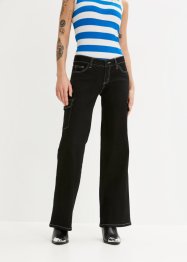 Cargo-jeans med kontrastsømmer, RAINBOW
