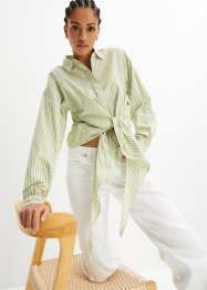 Oversized bluse av økologisk bomull, BODYFLIRT