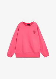 Oversized sweatshirt i økologisk bomull, bonprix