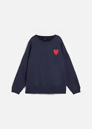 Oversized sweatshirt i økologisk bomull, bonprix