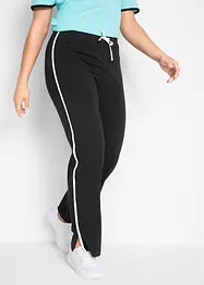 Trikotbukse av bomull med stretch (2-pack), bonprix