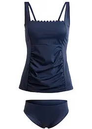 Bandeau-tankini (2-delt sett), av resirkulert polyamid, bonprix