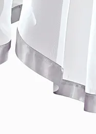Gardin med buer, satengbånd og resirkulert polyester, bonprix