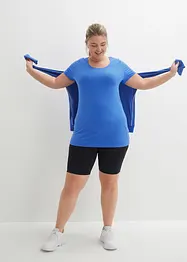 Lang topp med skrift (2-pack), bonprix