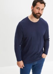 Langermet shirt (2-pack) av økologisk bomull, bpc bonprix collection