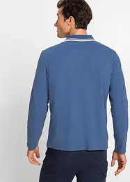 Poloskjorte i økologisk bomull (2-pack), bonprix