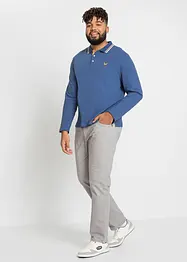 Poloskjorte i 100% økologisk bomull (2-pack), bonprix