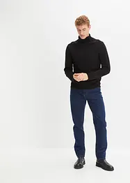 Classic Fit jeans med delelastisk linning, Straight, bonprix