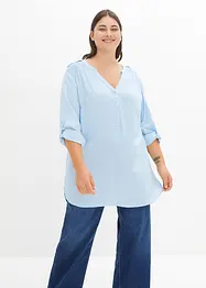 Blusetunika i myk viskose, bonprix