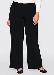 Bukse med stretch og komfortlinning, Flared, bonprix