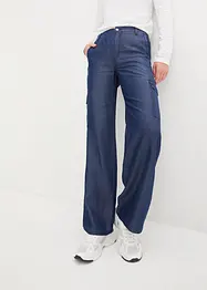 Wide Leg-jeans, High Waist, komfortlinning, bpc bonprix collection