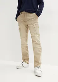 Regular Fit cargo-stretchjeans, Straight, bonprix