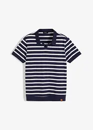 Poloshirt, kort arm, med økologisk bomull, bonprix